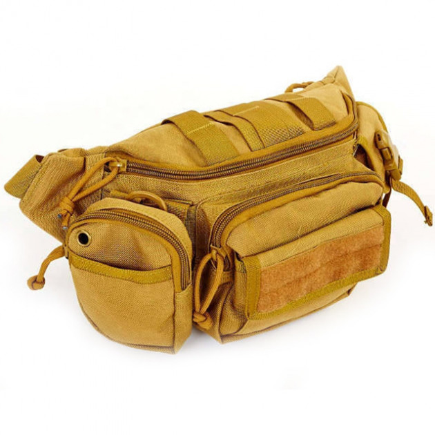 

Сумка тактическая на пояс SILVER KNIGHT khaki TY-9034