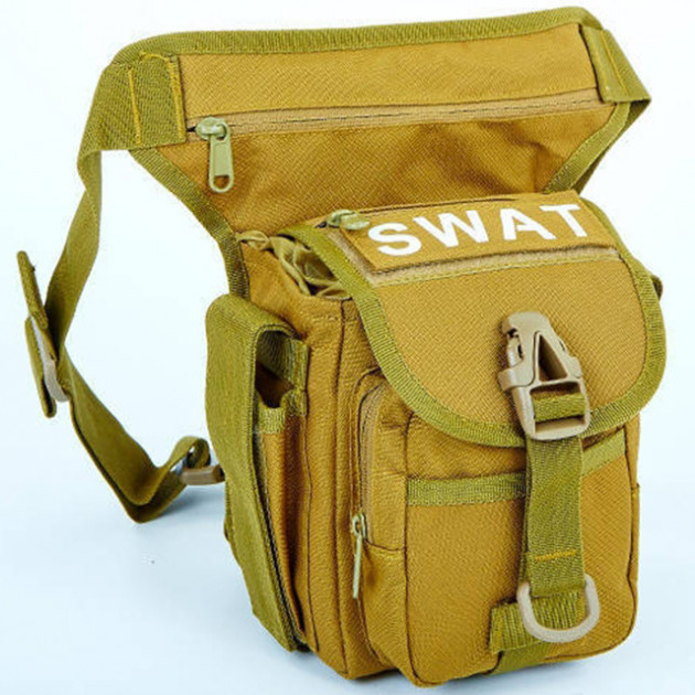 

Сумка тактическая на бедро SILVER KNIGHT SWAT khaki TY-229