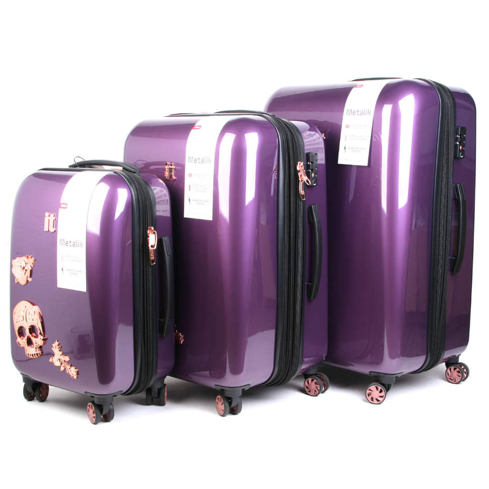 

Набор чемоданов International Traveller ABS 1961-3 Purple Фиолетовый