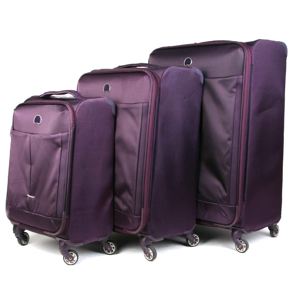 

Набор чемоданов Delsey 3606-3 D.S. Purple Фиолетовый