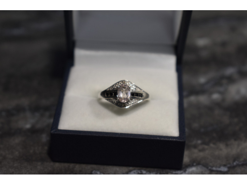 

Серебряное кольцо 925 проба с Морганитом Sky Jewelry 000745