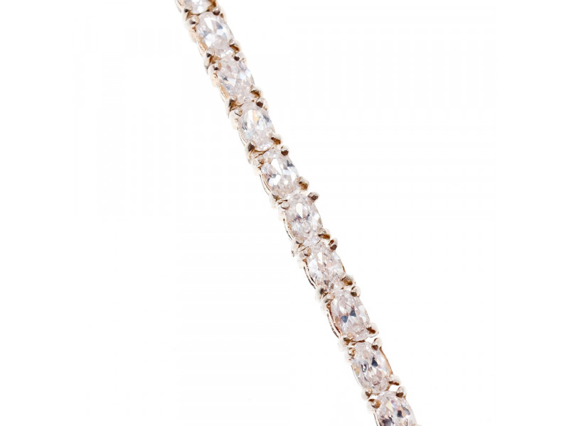 

Серебряный браслет 925 проба с фианитами Sky Jewelry 000423