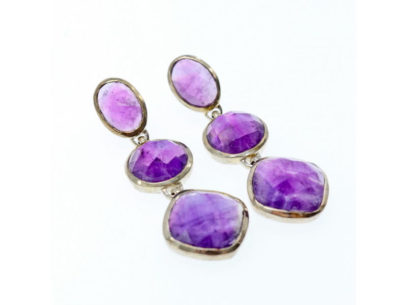 

Серебряные серьги с турмалином Обаяние Натуральный Sky Jewelry 003314