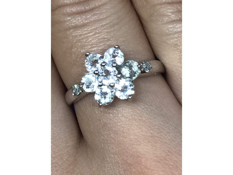 

Серебро 925 пробы кольцо с фианитом Sky Jewelry 000239