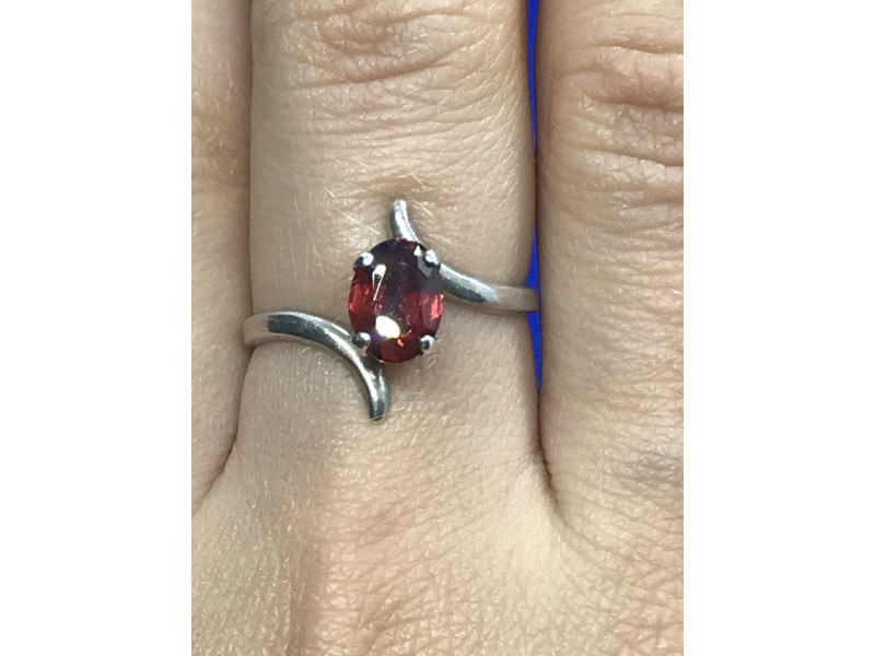 

Sterling Silver кольцо с гранатом Sky Jewelry 000185