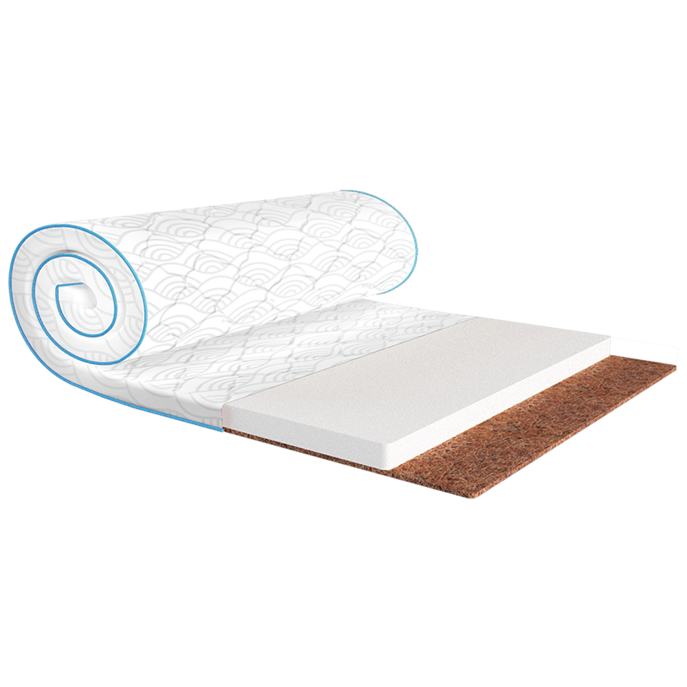 

Мини-матрас Sleep/Fly mini FLEX 2в1 KOKOS жаккард 200х200см