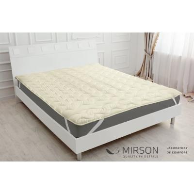 

Наматрасник MirSon Eco Light 1729 Тенсель Modal обычный Creamy 120x200 см
