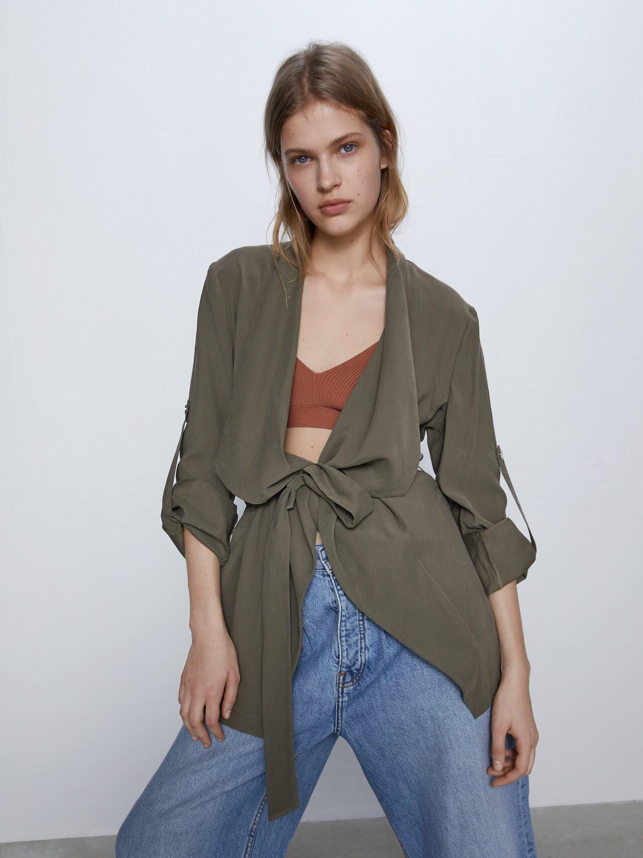 

Накидка Zara 3046/030/505-ABTE M Болотная