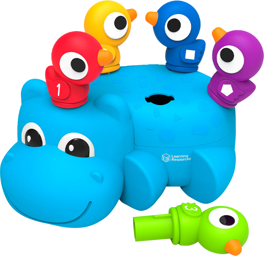 

Обучающий игровой набор-сортер Learning Resources Умный бегемот (LER9108)