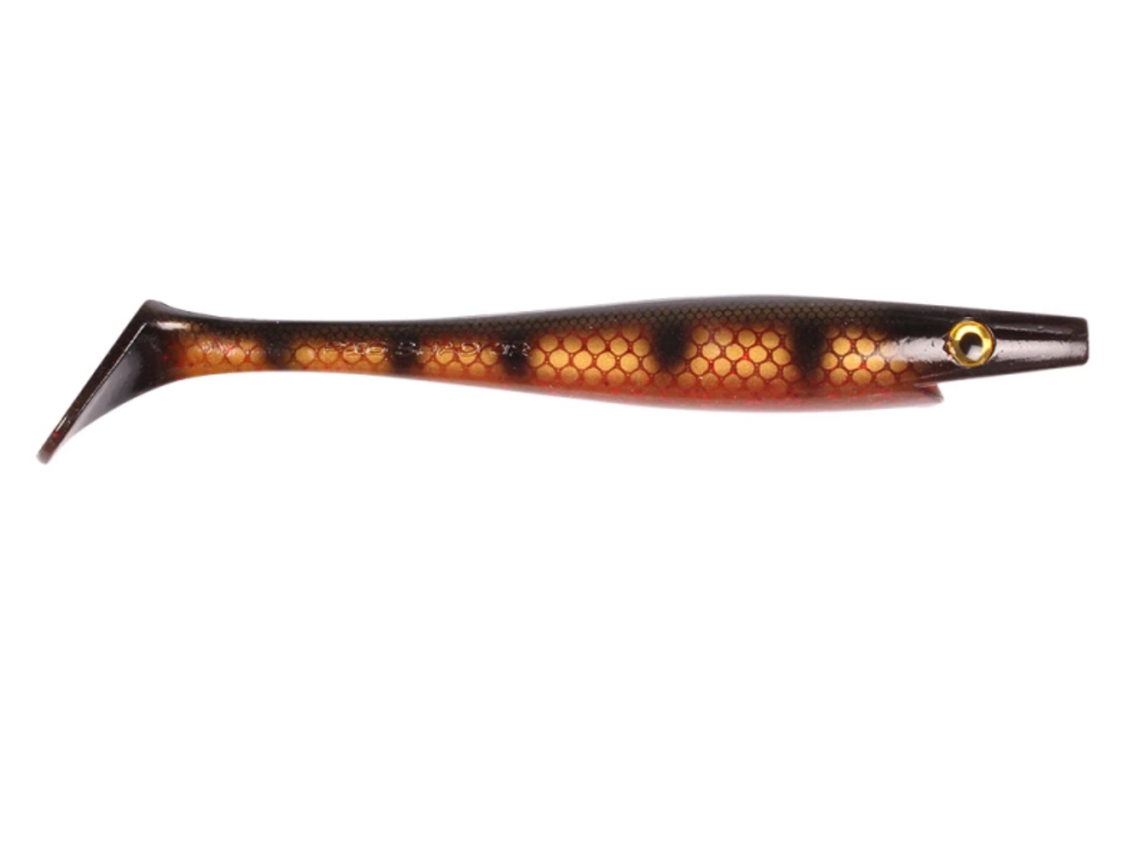 

Силиконовая приманка Strike Pro Giant Pig Shad, 260 мм, 130 гр, цвет: Black Okiboji Perch, (SP-172B#144) (134999)