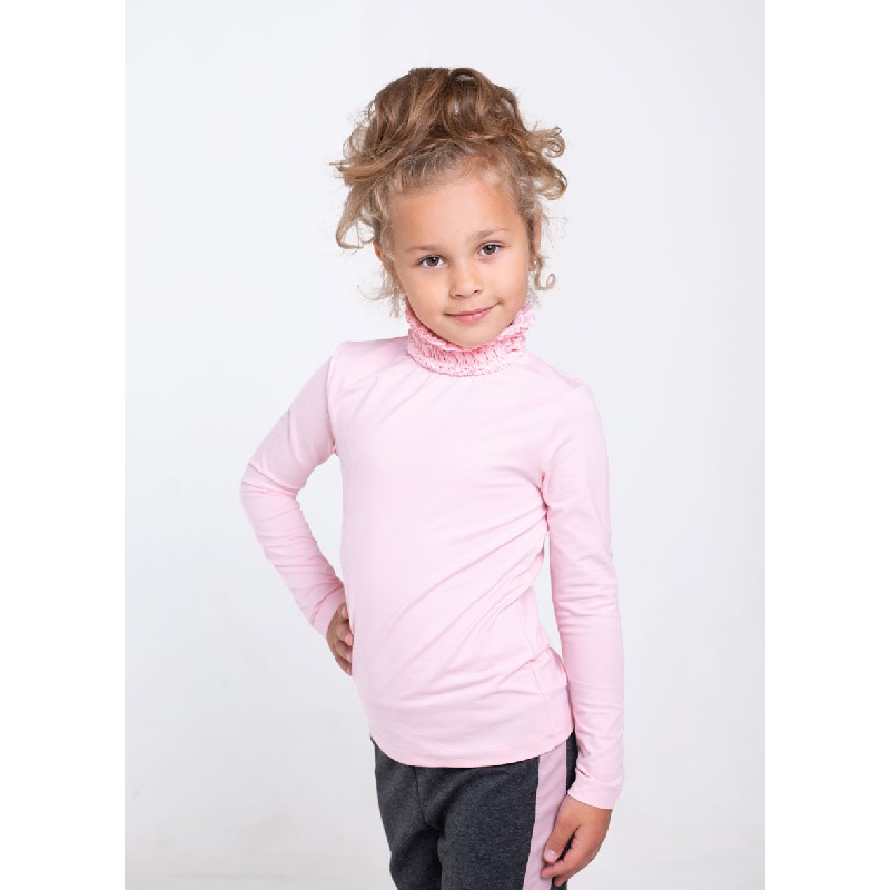 

Гольф для девочек VIDOLI G-19905W 146 см розовый (431357)