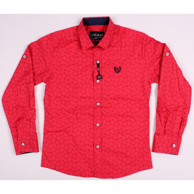 

Рубашка для мальчика BREEZE G-247 134 см красный (408855)