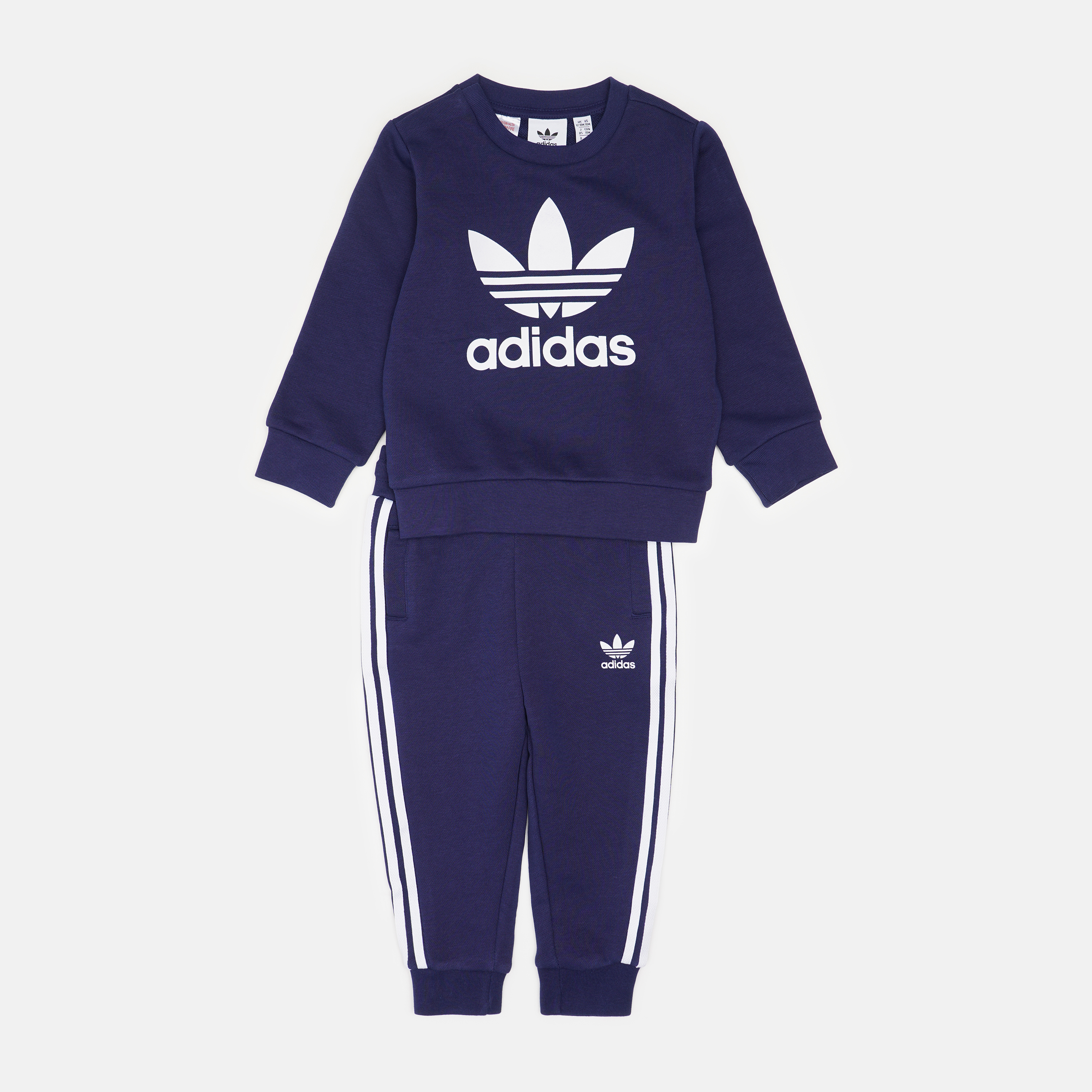

Спортивный костюм детский Adidas Crew Set H35564 86 см Ngtsky/White (4064054392128)