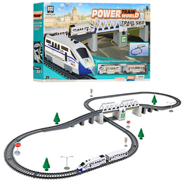 

Железная дорога 366 см Power Train BSQ C поездом, световыми и звуковыми эффектами (2184ALB)