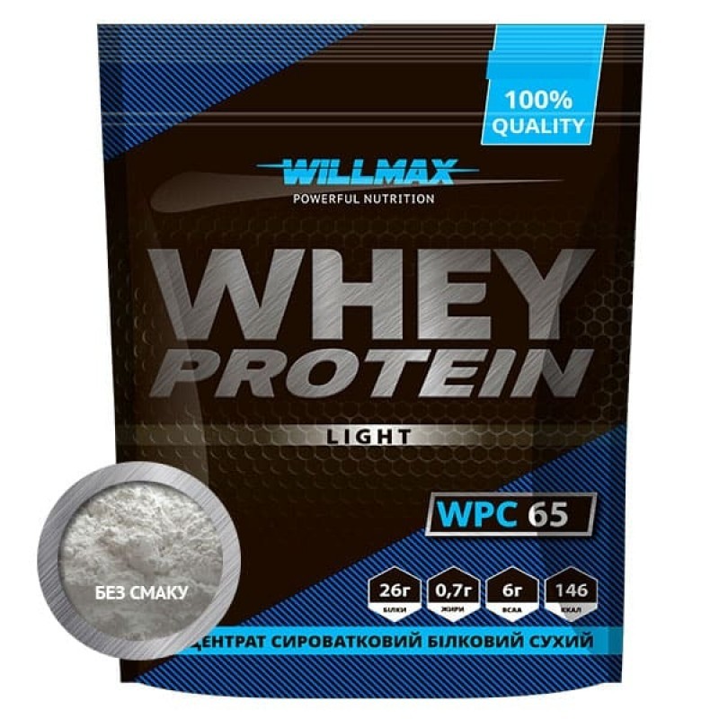 

Протеин сывороточный Вилмакс / Willmax Whey Protein Light 65 % 1 кг без вкуса