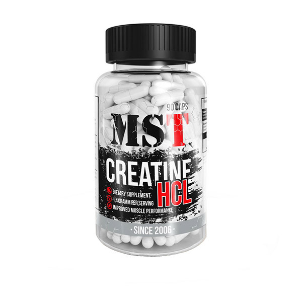 

Креатин Гидрохлорид МСТ / MST Creatine HCL 90 caps / капсул