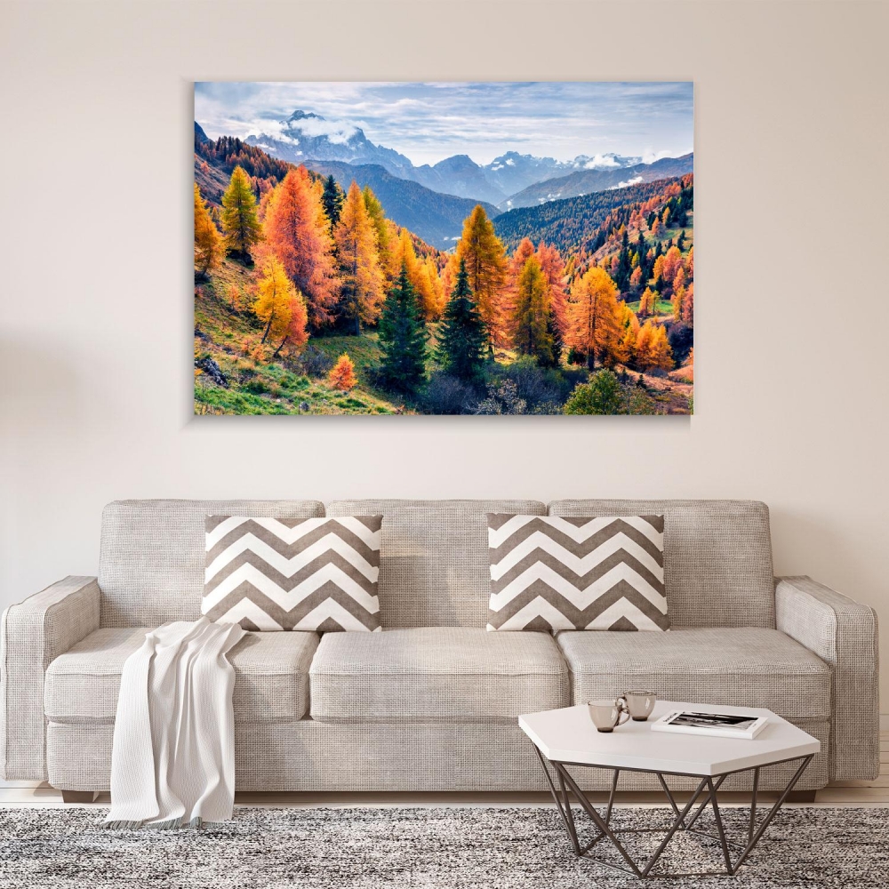 

Картина на холсте Природа Colorful Autumn Landscape 75х100 см.