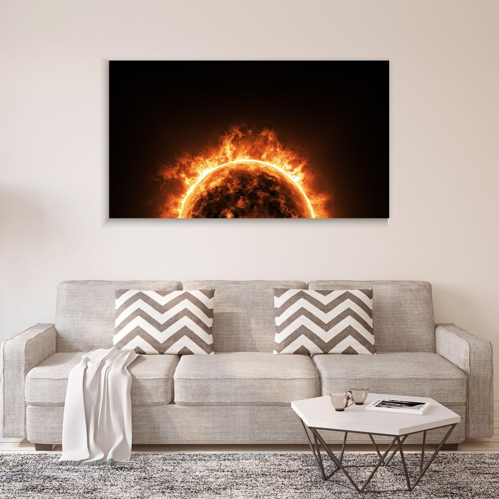 

Картина на холсте Космос Sun Energy 40х80 см.
