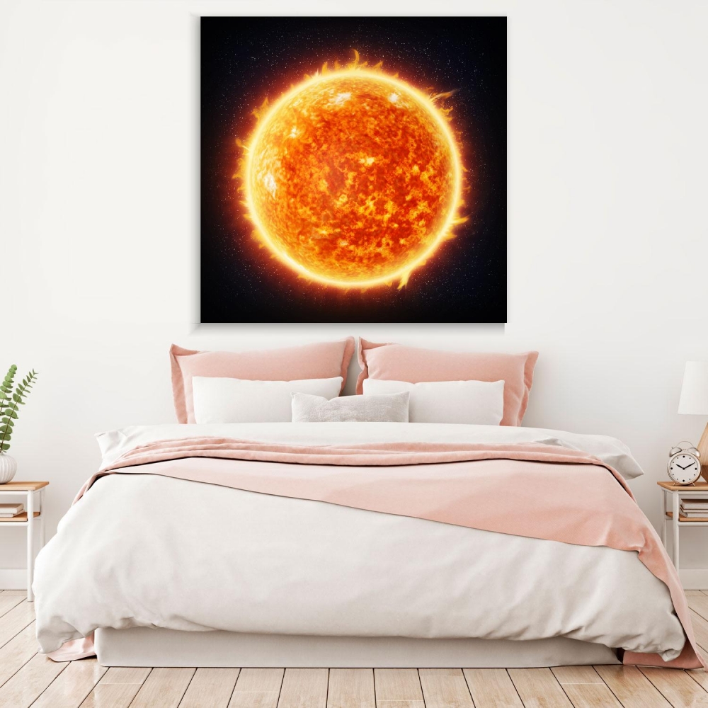 

Картина на холсте Космос Sun And Stars 80х80 см.