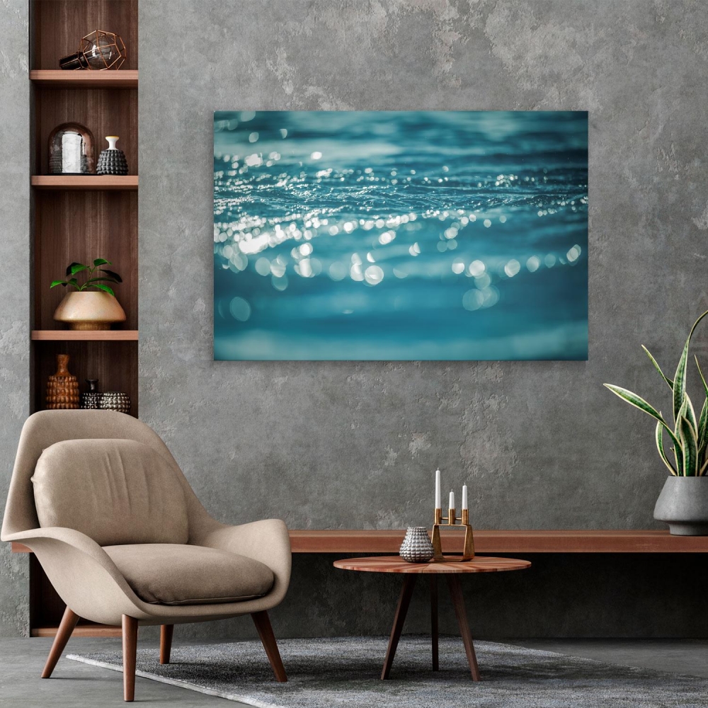 

Картина на холсте Природа Blue Water 90х120 см.