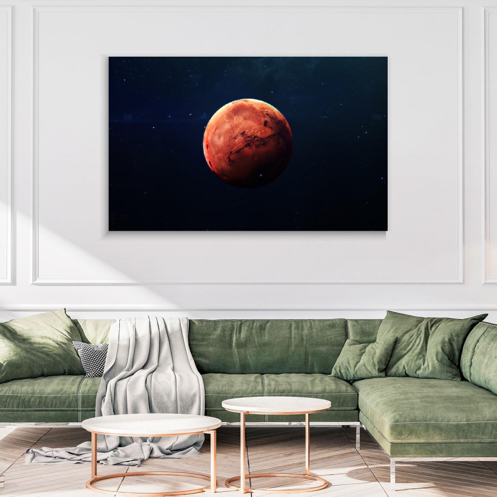 

Картина на холсте Космос Mars The Red Planet 60х120 см.