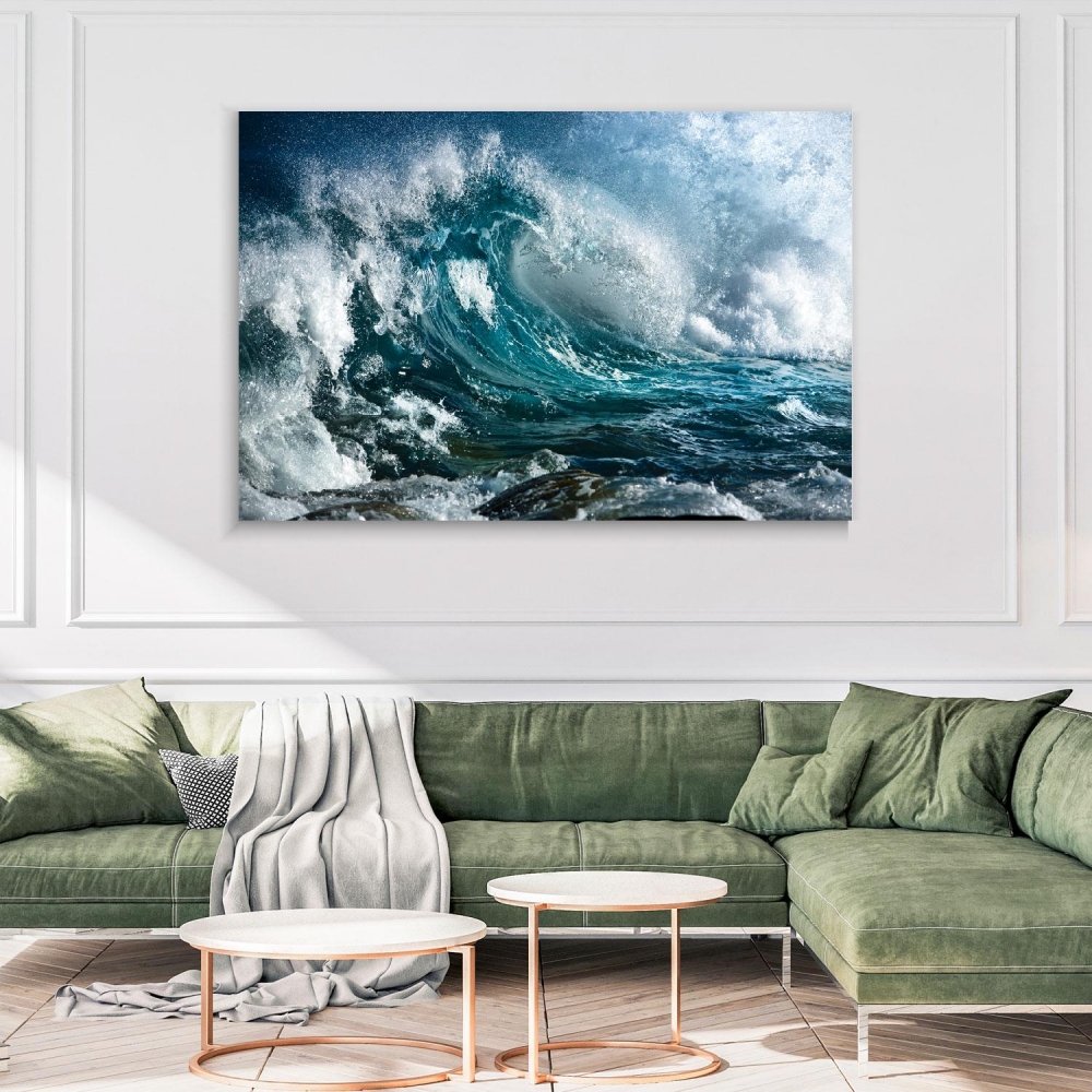

Картина на холсте Природа Ocean Wave 45х60 см.
