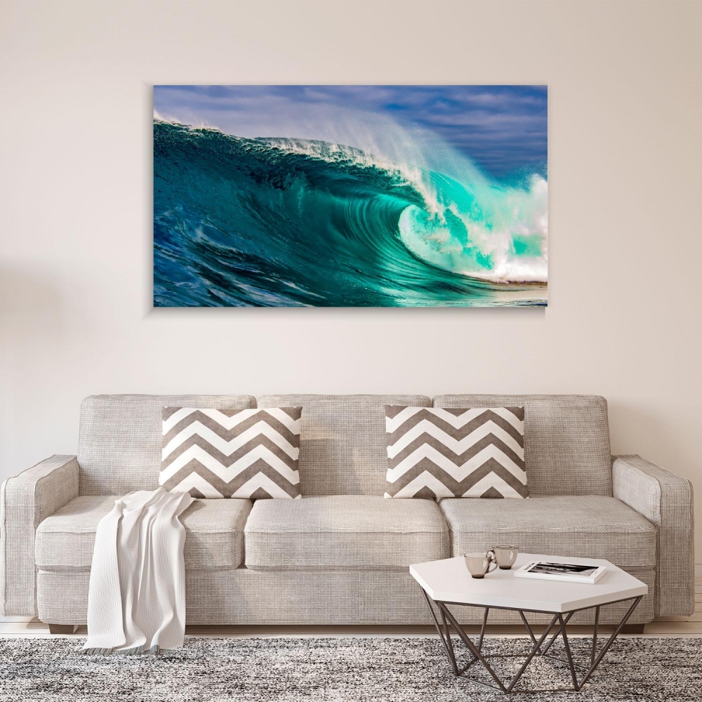

Картина на холсте Природа Amazing Ocean Wave 70х140 см.