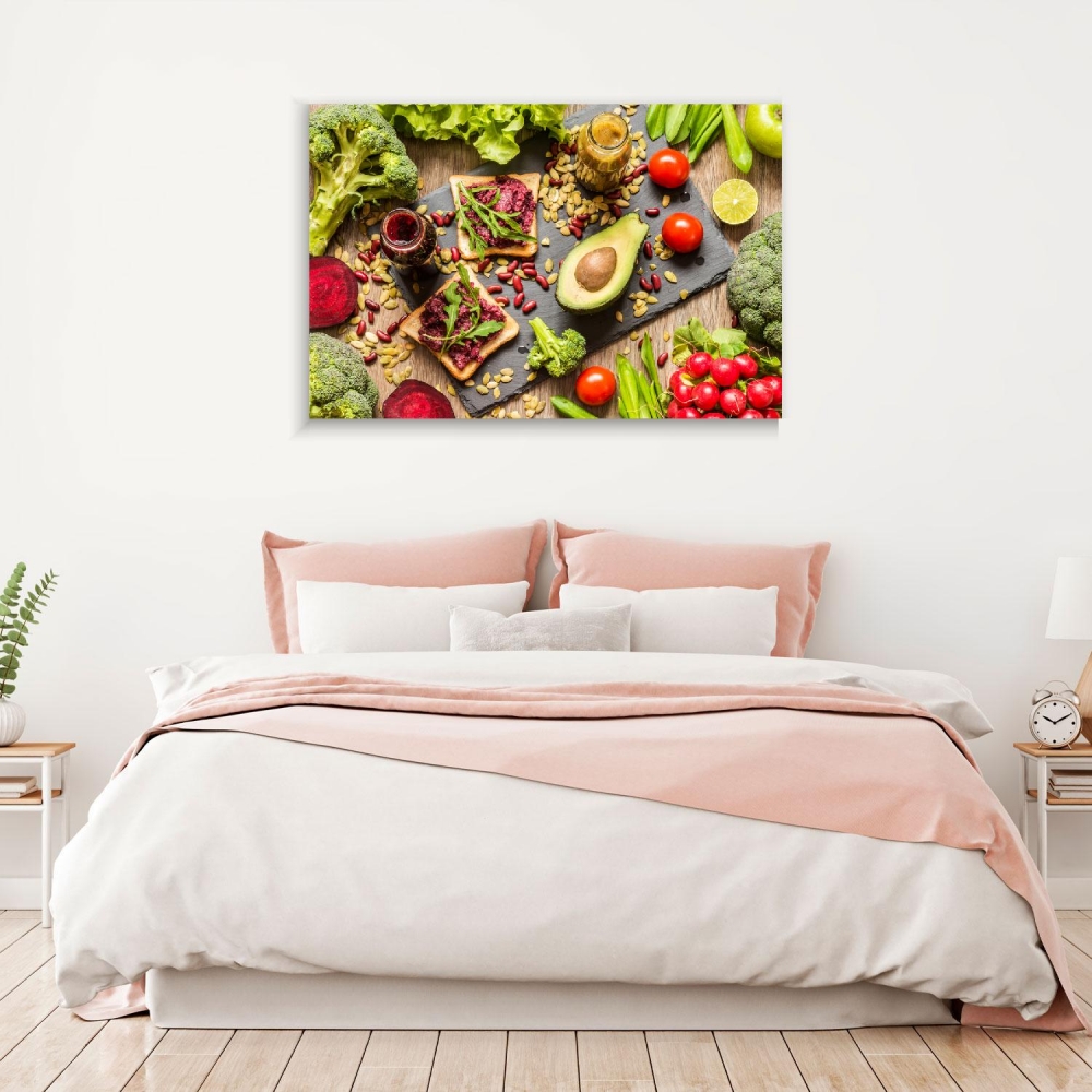 

Картина на холсте Для дома Healthy Food 45х60 см.