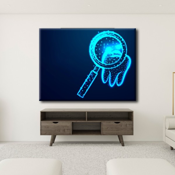 

Картина на холсте Стоматология Tooth Examination 110х150 см.