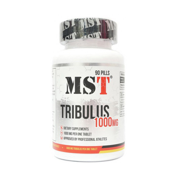 

Трибулус террестрис для повышения тестостерона МСТ / MST Tribulus 1000 мг (90 pills)