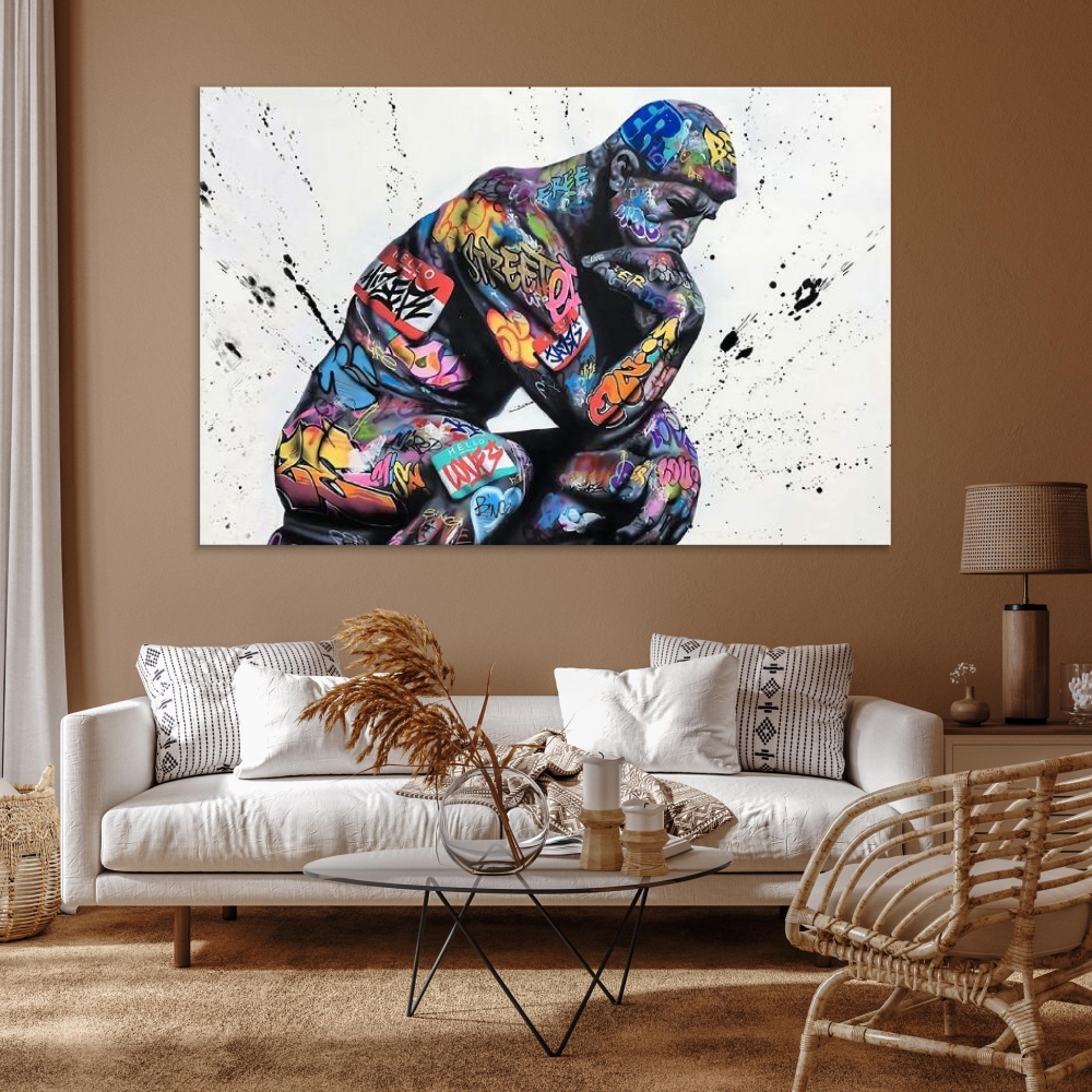 

Картина на холсте Урбан Арт Thinky Graffiti 110х150 см.