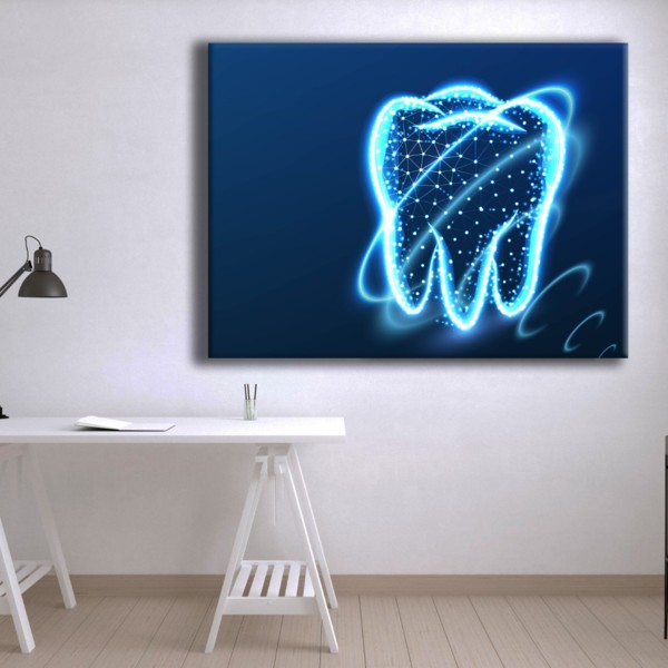 

Картина на холсте Стоматология Tooth Enamel 110х150 см.