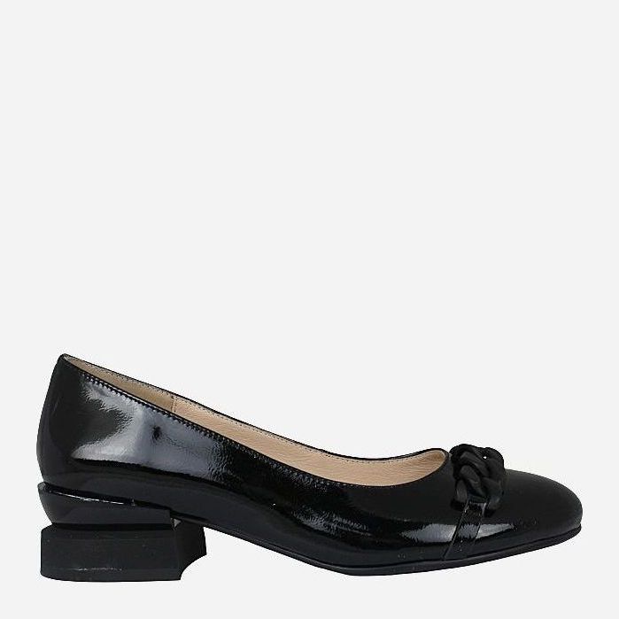 Акція на Жіночі туфлі Blizzarini A1666-8455-130 40 (25.5 см) Чорні від Rozetka