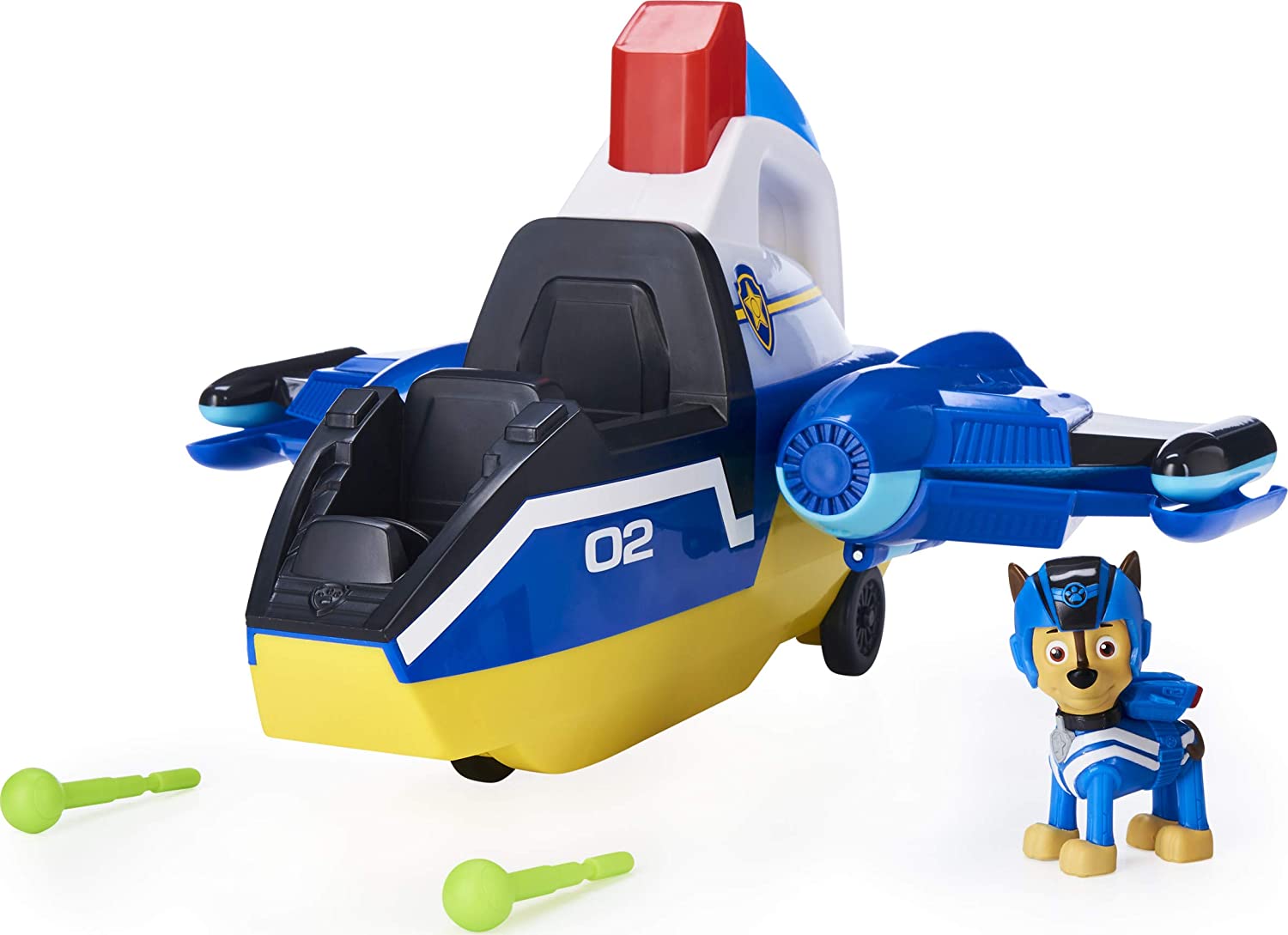 

Щенячий патруль Самолет Чейза свет звук Paw Patrol Jet to The Rescue Deluxe Transforming Spiral Rescue Jet Spin Master (20128133)