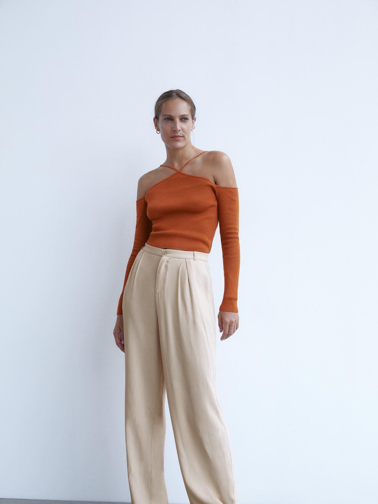 

Топ Zara 3519/102/615-ACVE L Коричневый