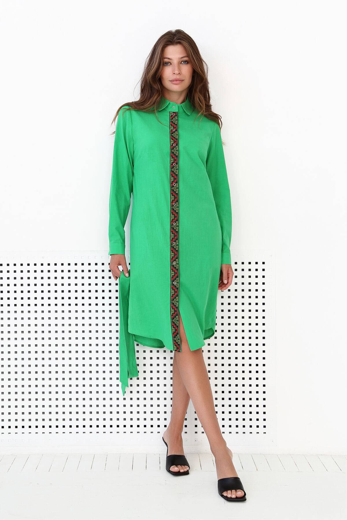 

Сукня - Сорочка NENKA 3170-c01 XL Зелений ( 2262-XL)