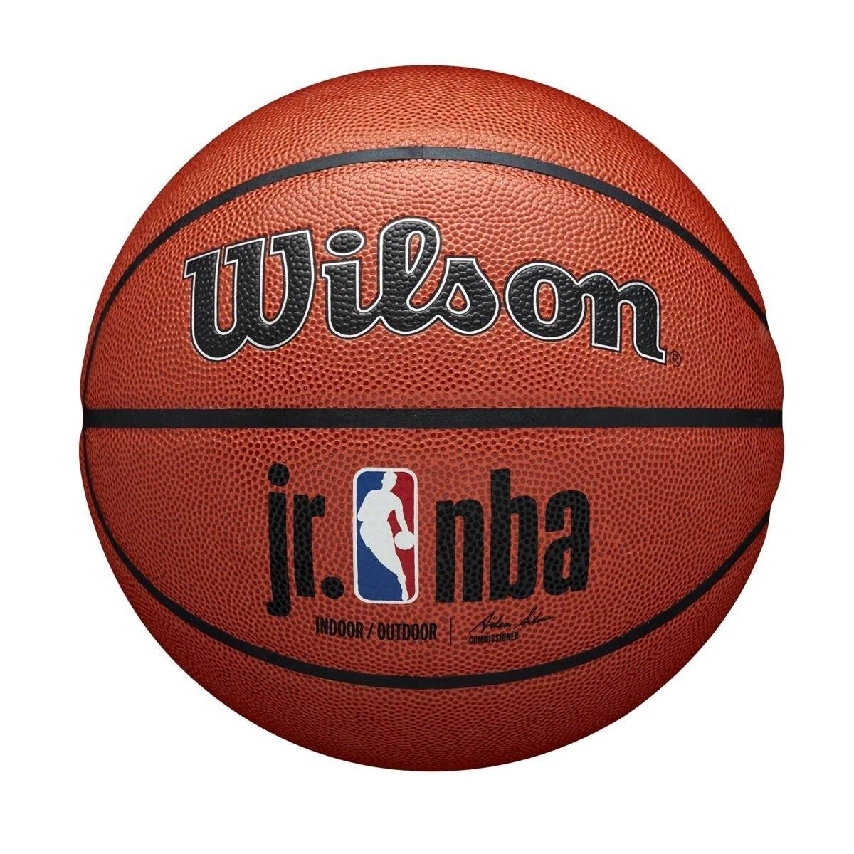 

Универсальный Баскетбольный Мяч Wilson Jr. NBA Authentic Indoor/Outdoor Basketball(WTB9700XB06, WTB9700XB07) 7