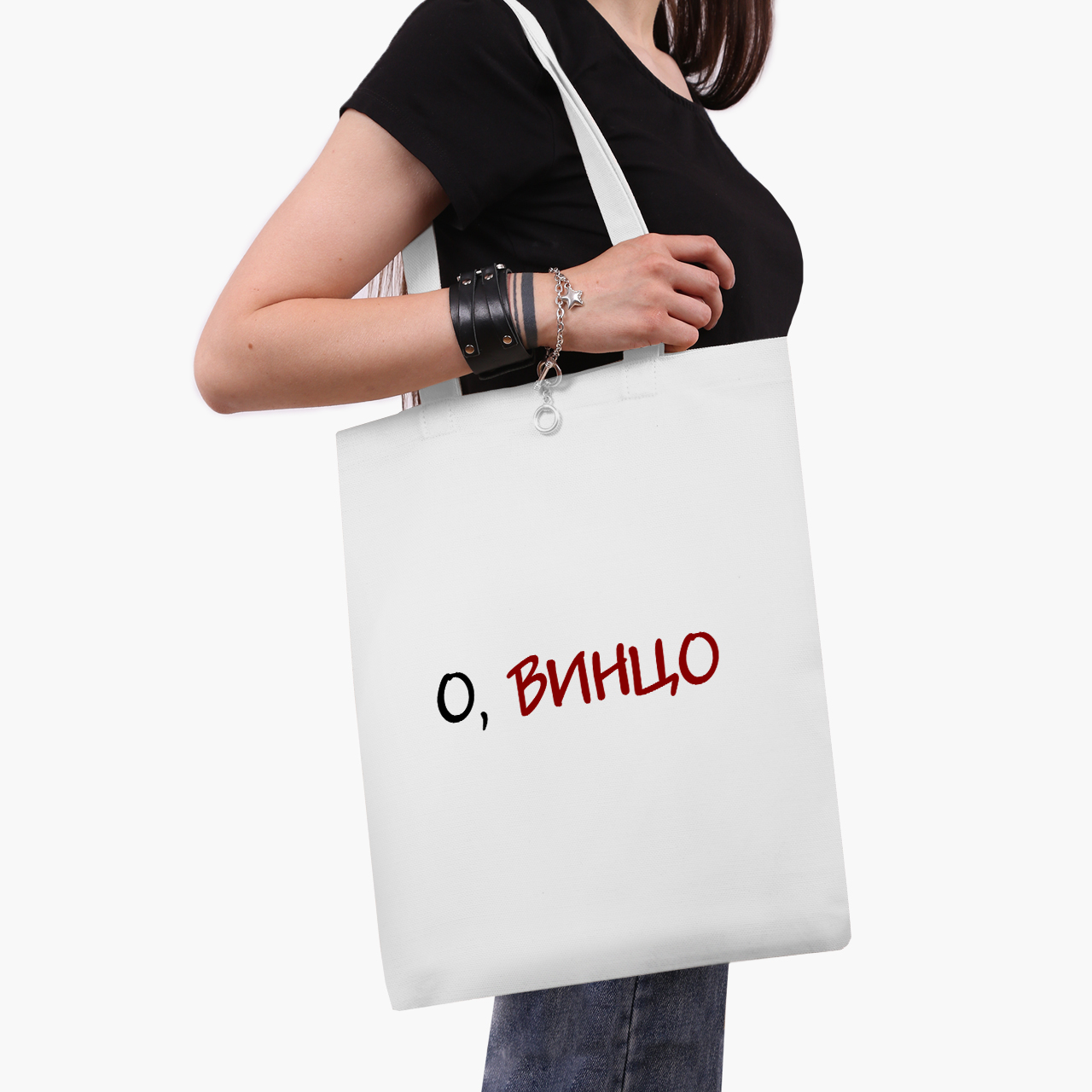 

Эко сумка шоппер О винцо! (Oh wine!) (9227-2613) 41x35 см Белый
