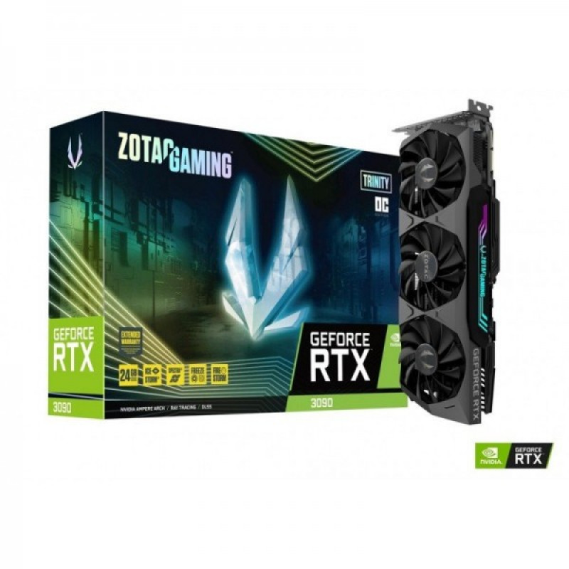 

Видеокарта Zotac GAMING GeForce RTX 3090 Trinity OC (ZT_A30900J_10P)