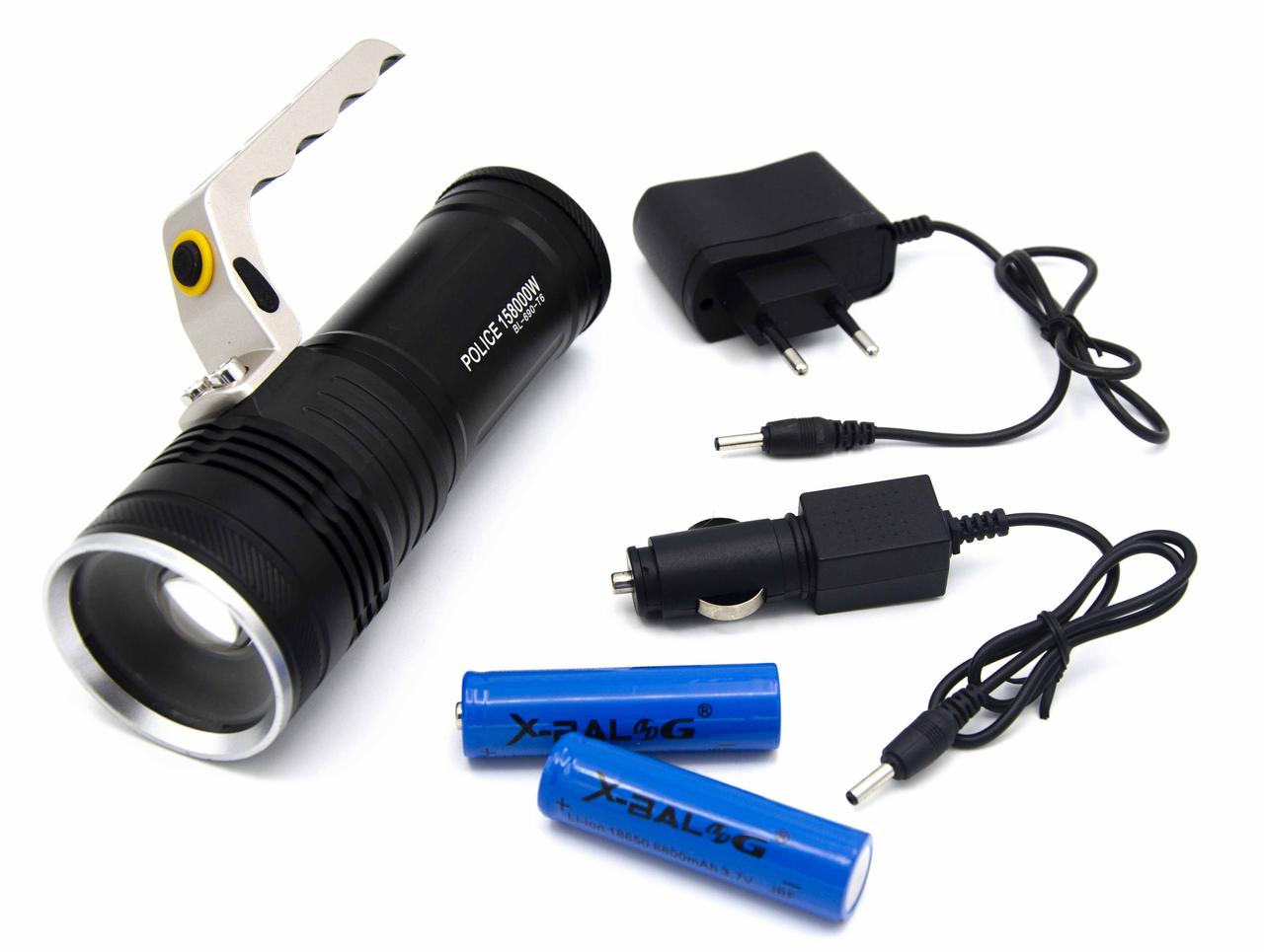 

Фонарь Police BL-T802 Cree XM-L T6 Zoom (t2117)