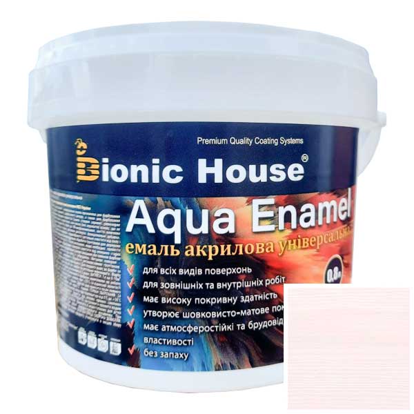 

Краска-эмаль для дерева Bionic-House Aqua Enamel 0,8л Арктик