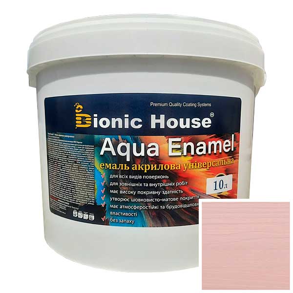 

Краска-эмаль для дерева Bionic-House Aqua Enamel 10л Лаванда