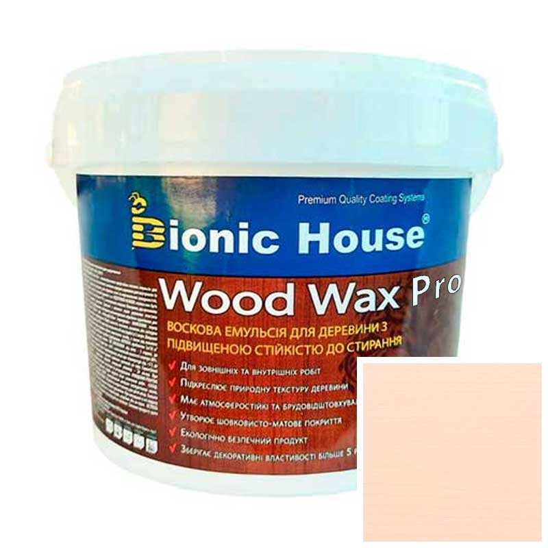 

Краска для дерева WOOD WAX PRO Белая База Bionic-House 0,8л Зефир