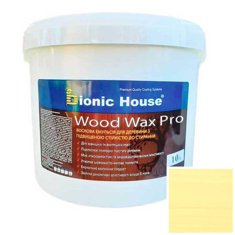 

Краска для дерева WOOD WAX PRO Белая База Bionic-House 10л Цитрус