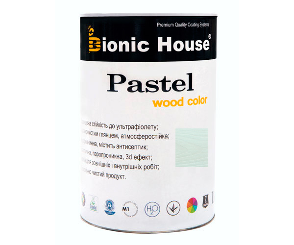 

Краска для дерева PASTEL Wood Color Bionic-House 0,8л Мальдивы Р215