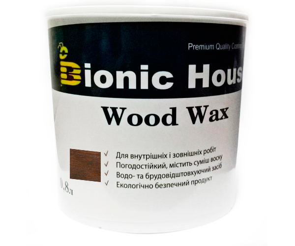 

Краска для дерева WOOD WAX Bionic-House 0,8л Венге