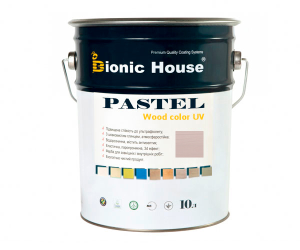 

Краска для дерева PASTEL Wood Color Bionic-House 10л Лаванда Р209