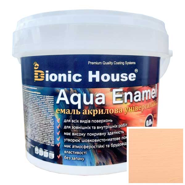 

Краска-эмаль для дерева Bionic-House Aqua Enamel 0,8л Бейлис