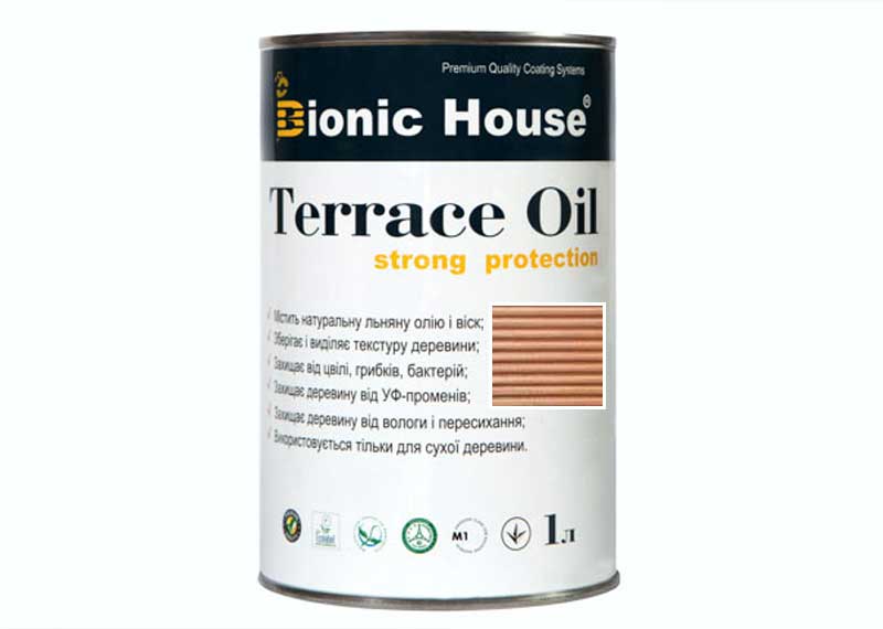 

Масло для терасс Bionic-House 1л Клен