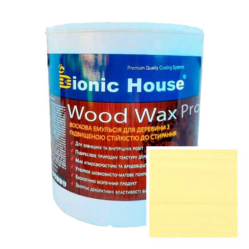 

Краска для дерева WOOD WAX PRO Белая База Bionic-House 2,5л Цитрус